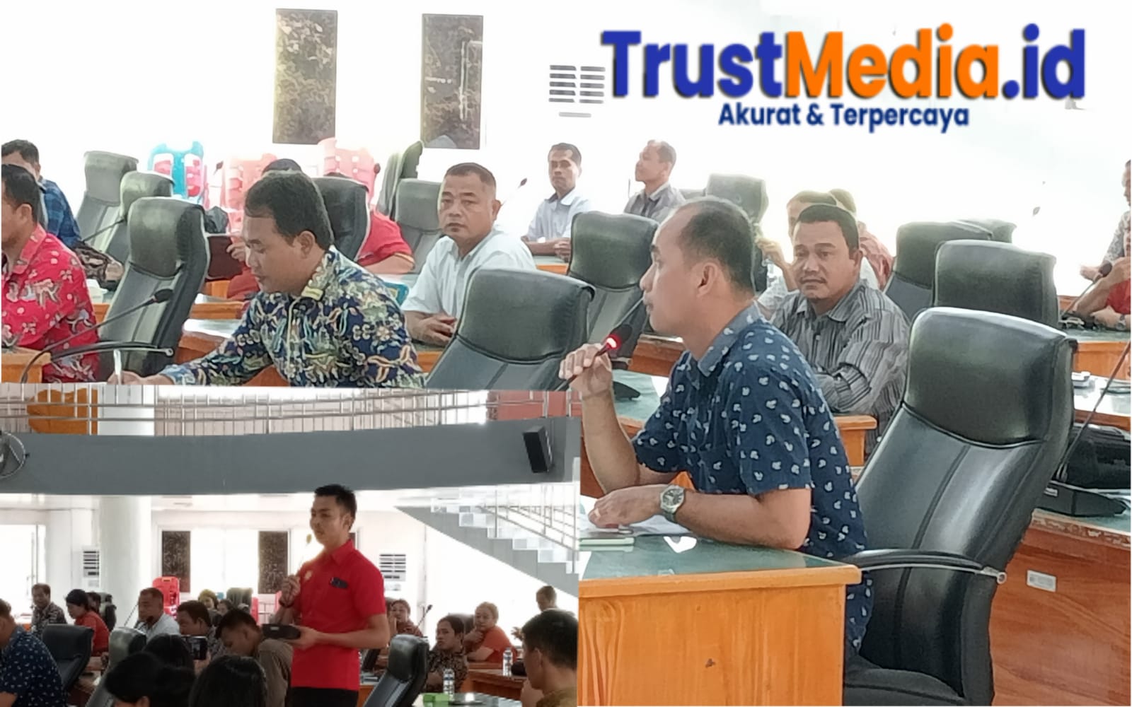 Sejumlah Guru Datangi Gedung DPRD, Terkait Pernyataan Bupati Nias Utara Amizaro Waruwu S.Pd.