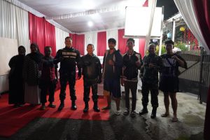 Patroli Malam Pangdam II/Swj, Cek TPS dan Pasukan Pengamanan