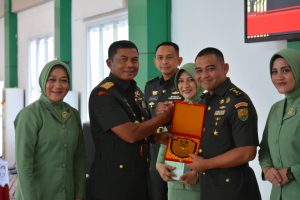 Brigjen TNI Iwan Ma’ruf Zainudin, S.E., Pimpin Sertijab Tiga Dandim Jajaran Korem 043/Gatam