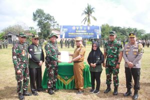 Dua Sasaran TMMD Ke-119 TA 2024 Di Wilayah Korem 043/Gatam Resmi Dibuka