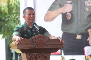 Pangdam II/Swj Tekankan Kepada Prajurit Dan PNS, Serta Anggota Persit Kodim 0421/LS Untuk Tidak Terjebak Dalam Permainan Judi Online