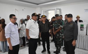 Pastikan Semua Berjalan Dengan Kondusif, Danrem 043/Gatam Bersama Gubernur Dan Forkopimda Tinjau Sejumlah TPS