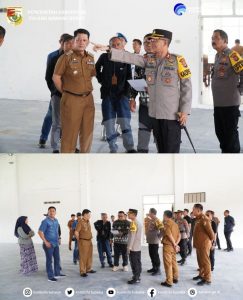 Pj Bupati Tinjau Kesiapan Lokasi Rapat Pleno Tingkat Kabupaten Tubaba