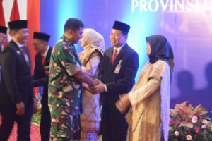 Danrem 043/Gatam Ucapkan Selamat Datang Dan Selamat Bertugas Kepala Perwakilan BI Di Provinsi Lampung