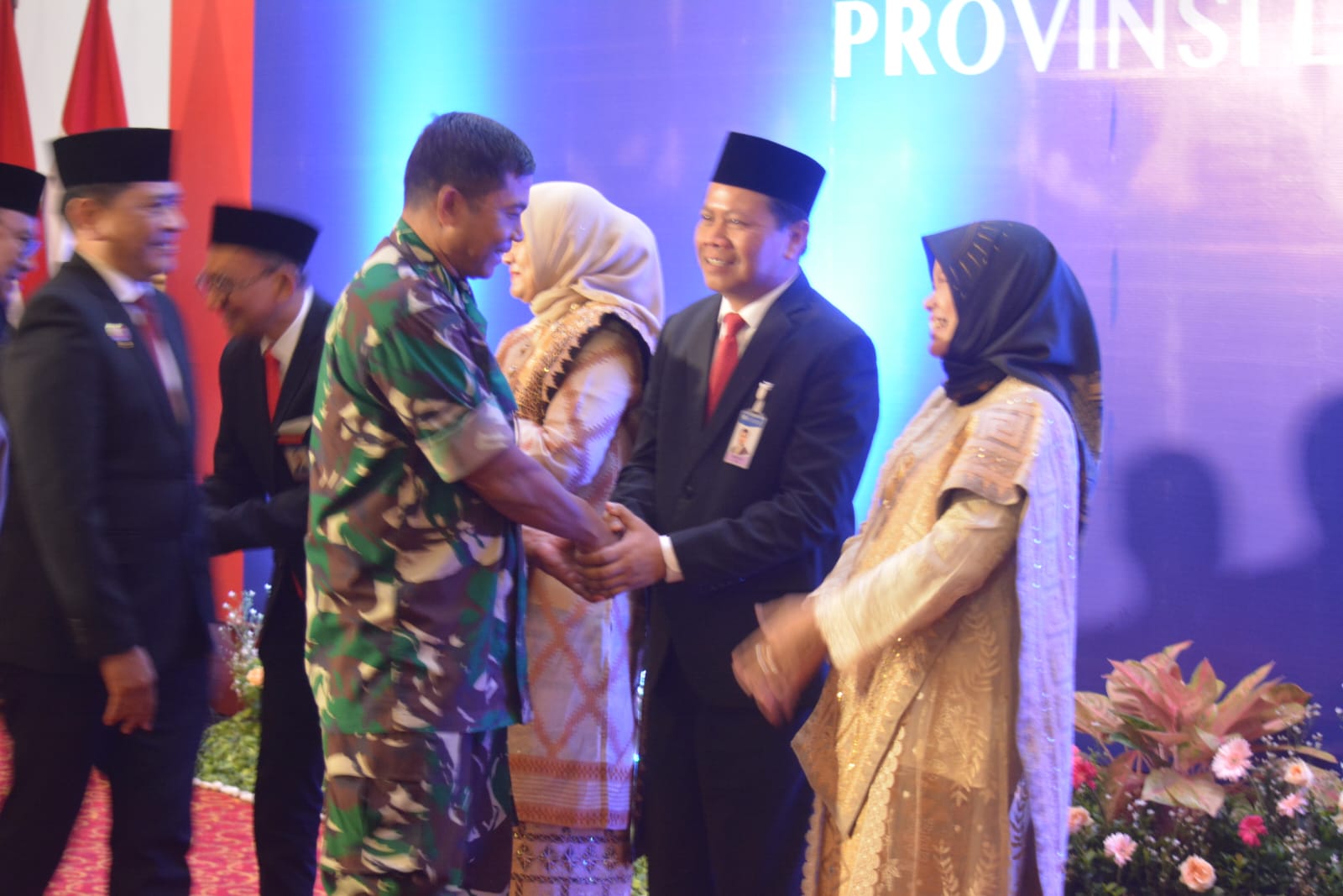 Danrem 043/Gatam Ucapkan Selamat Datang Dan Selamat Bertugas Kepala Perwakilan BI Di Provinsi Lampung