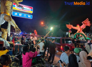 Pawai Di Margodadi Dipenuhi Lautan Manusia