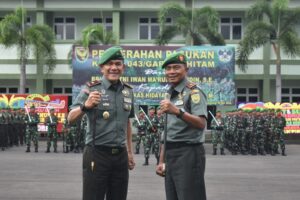 Terima Pasukan, Danrem 043/Gatam Siap Lanjutkan Tugas