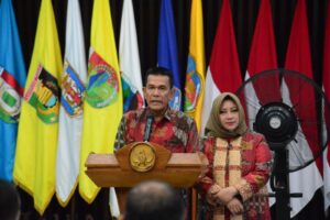 Pisah Sambut Danrem 043/Gatam Bersama Gubernur Dan Forkopimda Provinsi Lampung