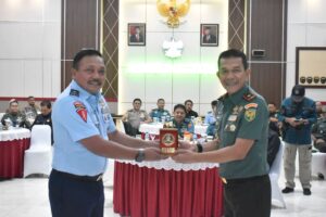 Danrem 043/Gatam Sambut Rombongan SSDN PPRA LXVI Tahun 2024 Lemhanas RI