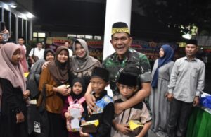Wujudkan Rasa Syukur, Korem 043/Gatam Gelar Do’a Bersama Dan Santuni Anak Yatim Piatu