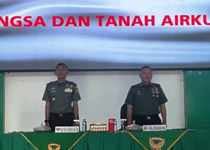 Kumdam II/Sriwijaya Berikan Penyuluhan Hukum Kepada Prajurit, PNS Dan Anggota Persit Jajaran Korem 043/Garuda Hitam