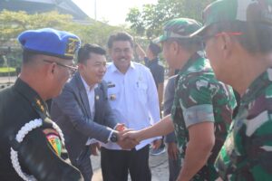 KASAD Jenderal TNI Maruli Simanjuntak, M.Sc., Kunjungi Prajurit Korem 043/Gatam Dan Berikan Arahan
