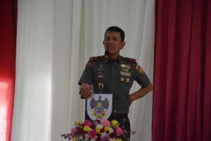 Danrem 043/Gatam, Tegas Larang Adanya Kekerasan Dalam Rumah Tangga Prajurit Yonif 143/TWEJ