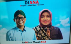 Beredar Foto Berpasangan Dengan Mardiana, Ardito : Tadi Sudah Ada Komunikasi Tadi, Ngobrolkan !!!