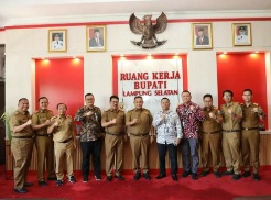 Bank Lampung Siap Bantu Digitalisasi dan Kemiskinan Ekstrem di Lampung Selatan