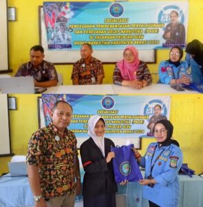 BNK Bekasi Sosialisasi dan Penurunan Bahaya Narkoba SMPN 4 Cikarang Barat