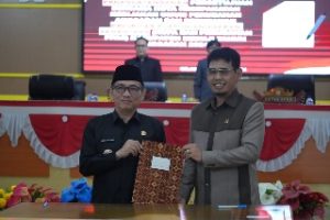 DPRD dan  Pemkab Kabupaten Mesuji Teken Nota Kesepakatan KUA-PPAS APBD 2024