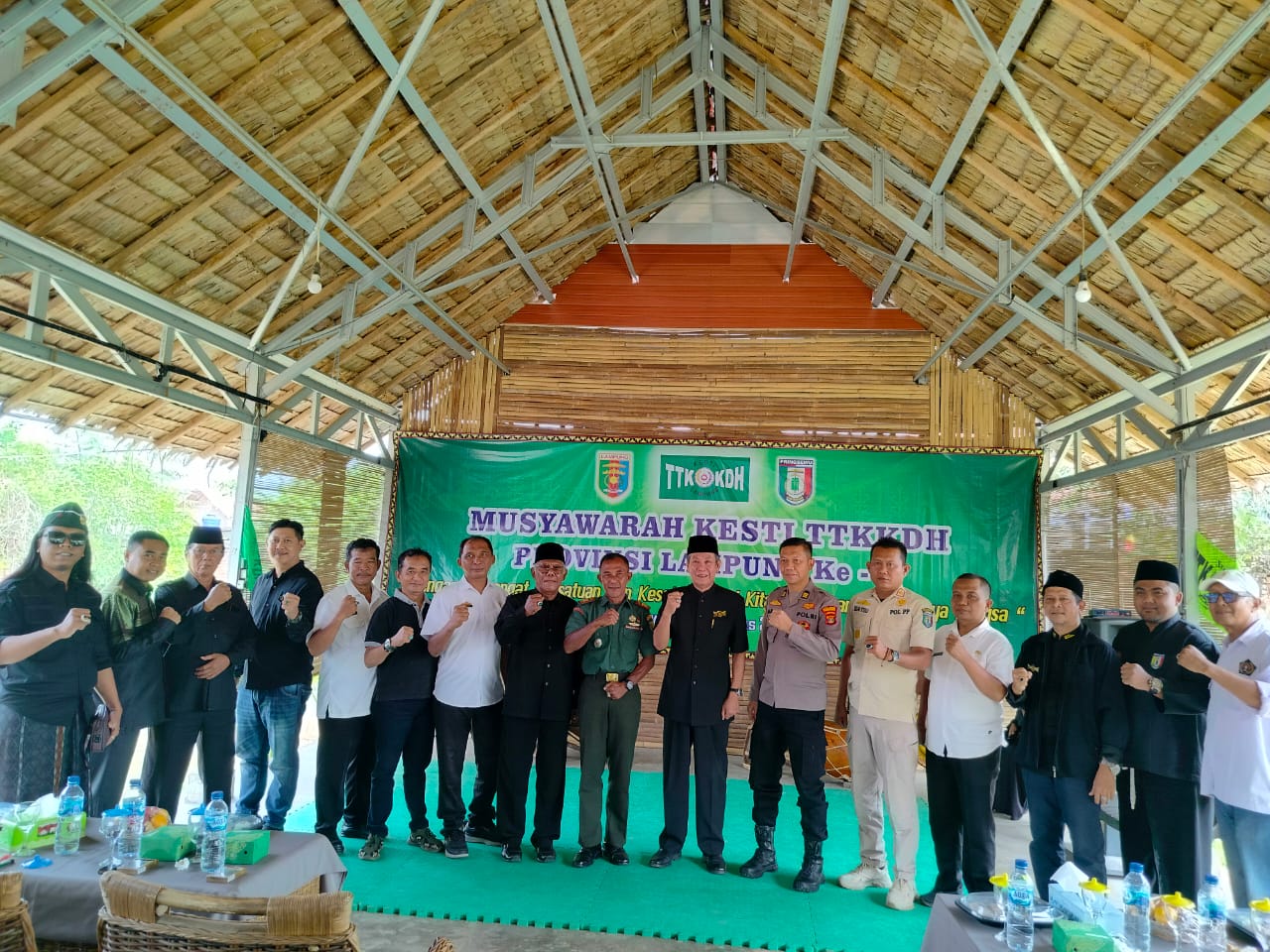 Musyawarah TTKKDH Provinsi Lampung Digelar di Kebun Buah Naga Pringsewu