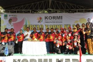 Disbudpora apresiasi KORMI yang terus mendorong dan meningkatkan minat olahraga tradisional