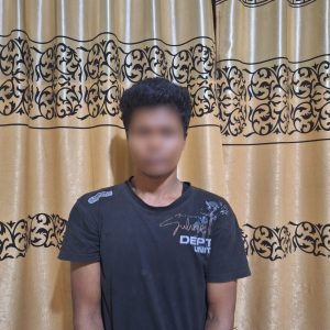 Polsek Gunung Agung Amankan Tersangka Kekerasan Terhadap Anak dan Penganiayaan.