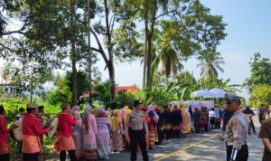 Polisi amankan Kegiatan Adat Di Pekon Umbul Buah.