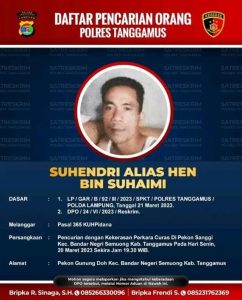 Tekab 308 Presisi Polres Tanggamus dan Polsek Wonosobo Berhasil Tangkap DPO Curas di BNS.