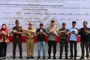 Deklarasi Pilkada Damai 2024 di Hadiri Kapolres, Dan Menegaskan Netralitas ASN, TNI dan Polri.