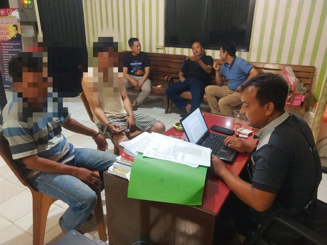 Berkali kali Lakukan Aksi Pencurian, 2 Orang Warga Lamtim Ditangkap Polisi.
