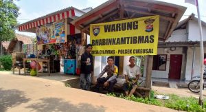 Dukung Commander Wish Kapolda Banten Bhabinkamtibmas Berikan Pesan Kamtibmas Lewat Warung Bhabin.