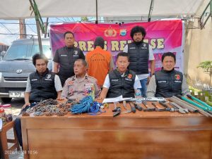 Press Release. Reskrim Polres Sinjai Berhasil Ungkap Residivis Pencurian di Dua Kabupaten.