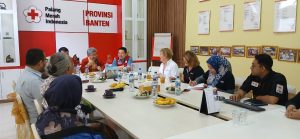 PMI Provinsi Banten Terima Kunjungan The American Red Cross Of Northerm and Central Iowa Chapter