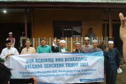 Abah Anom Pimpin Doa dan Deklarasi Damai untuk Pilkada Serentak 2024 di Pandeglang