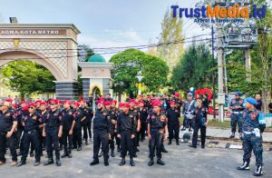 Sekda Kota Metro Hadiri Pelepasan Keberangkatan Deklarasi GRIB JAYA DPC Kota Metro