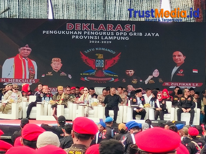 Deklarasi Ormas GRIB JAYA Se Provinsi Lampung 