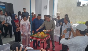 Mantan Panglima TNI Resmikan Jangkar Homestay di Pringsewu