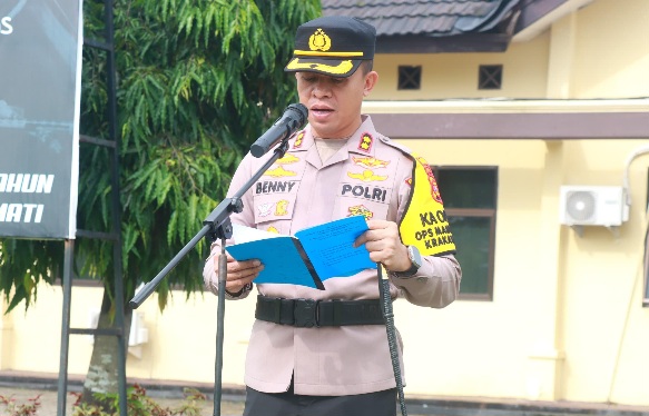 Polres Lampung Timur Gelar Upacara Peringatan Hari Ibu ke-96