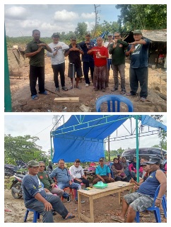 Warga Mekar Asri Gotong Royong Perbaiki Rumah Tidak Layak Huni Milik Sukir