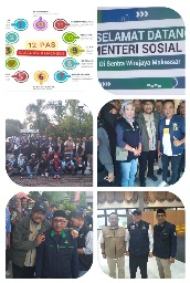 Menteri Sosial Berikan Pencerahan dan Motivasi Kepada TKSK