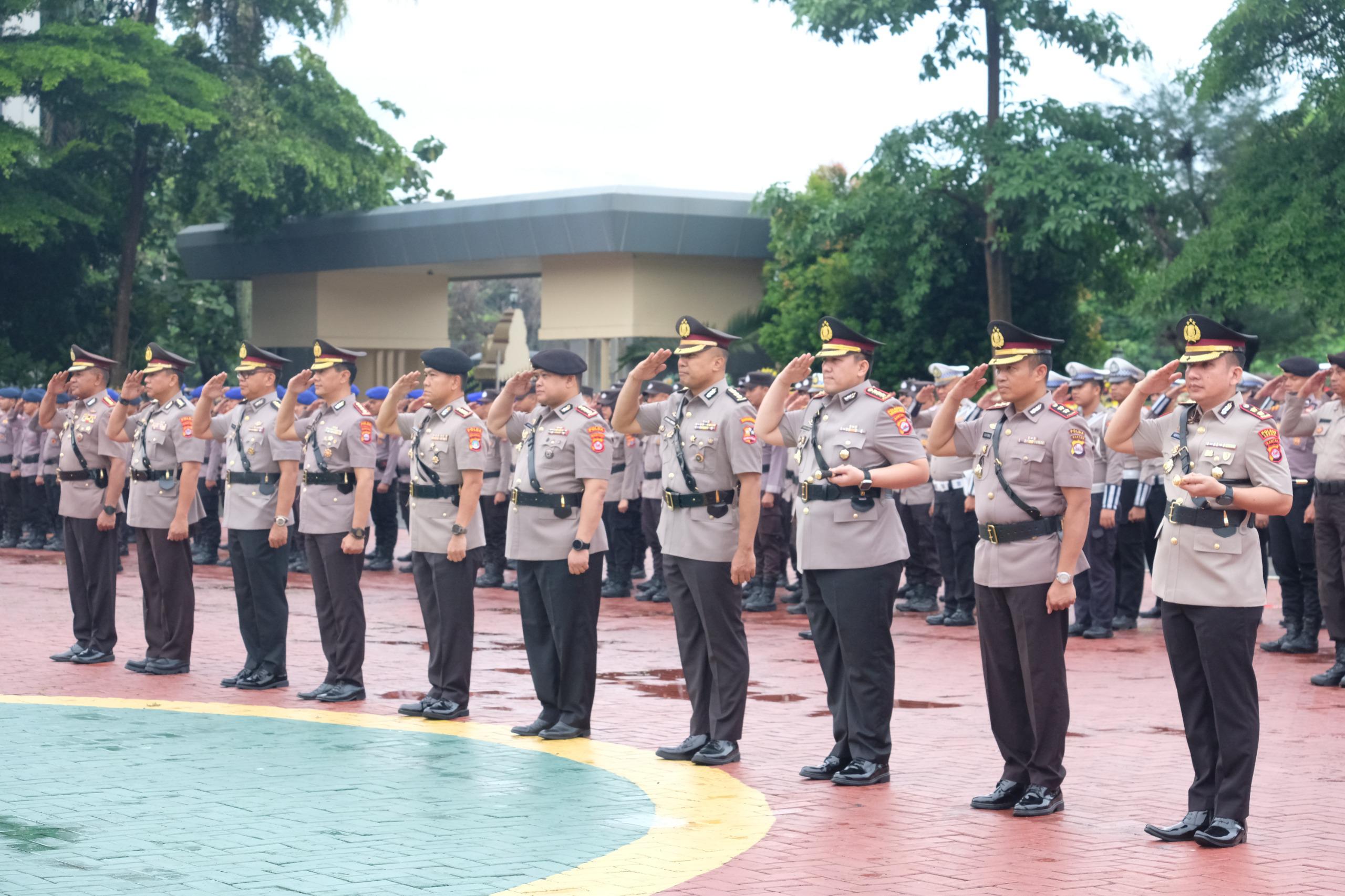 Kapolda Banten Pimpin Serah Terima Jabatan PJU Polda Banten