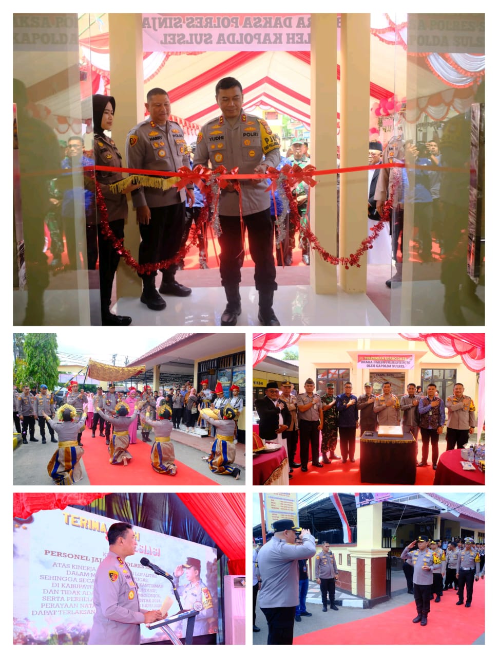 KunKer Kapolda Sulsel di Sinjai Tekankan Komitmen  Profesionalisme dan Mendukung Program Ketahanan Pangan