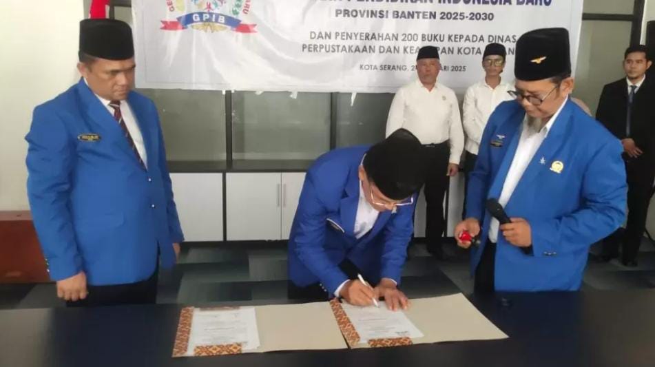 Ir. Agung Karang Lantik dan Kukuhkan Pengurus DPW GPIB Provinsi Banten.