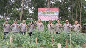 Polsek Sukadana Gelar Program Ketahanan Pangan untuk Dukung Swasembada Pangan
