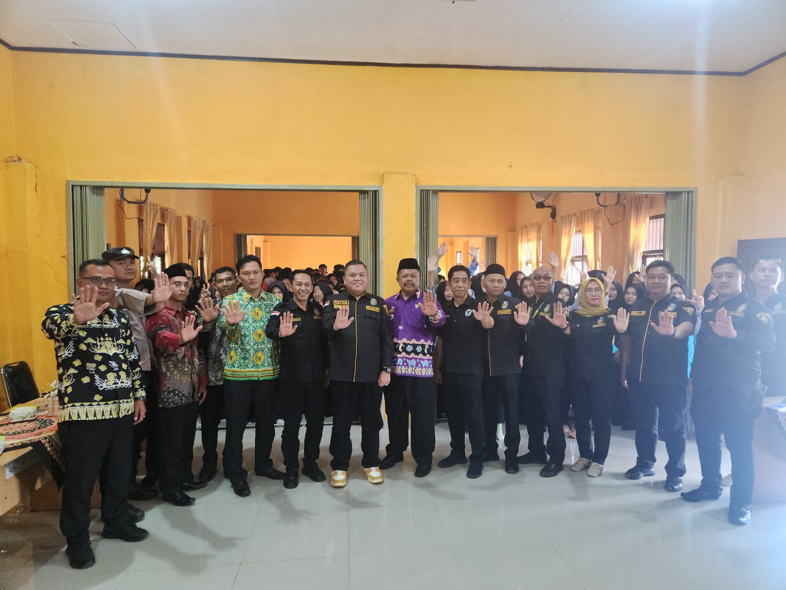 GRANAT dan BNNK Terus Lakukan Sosialisasi Ditingkat Pelajar Sekabupaten Lampung Timur.