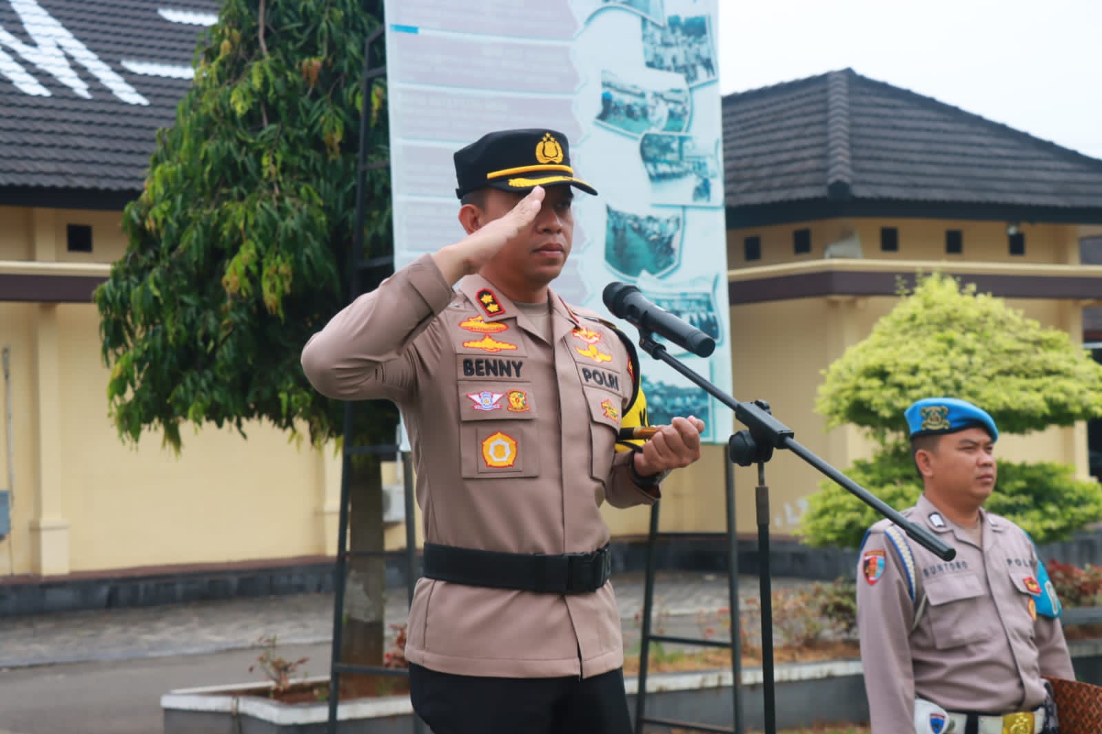 Polres Lampung Timur Gelar Upacara Hari Kesadaran Nasional