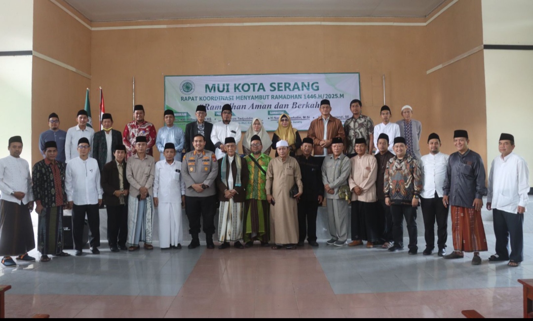 Kapolresta Serang Kota hadiri acara Kegiatan Rapat Koordinasi MUI Tingkat Kota Serang