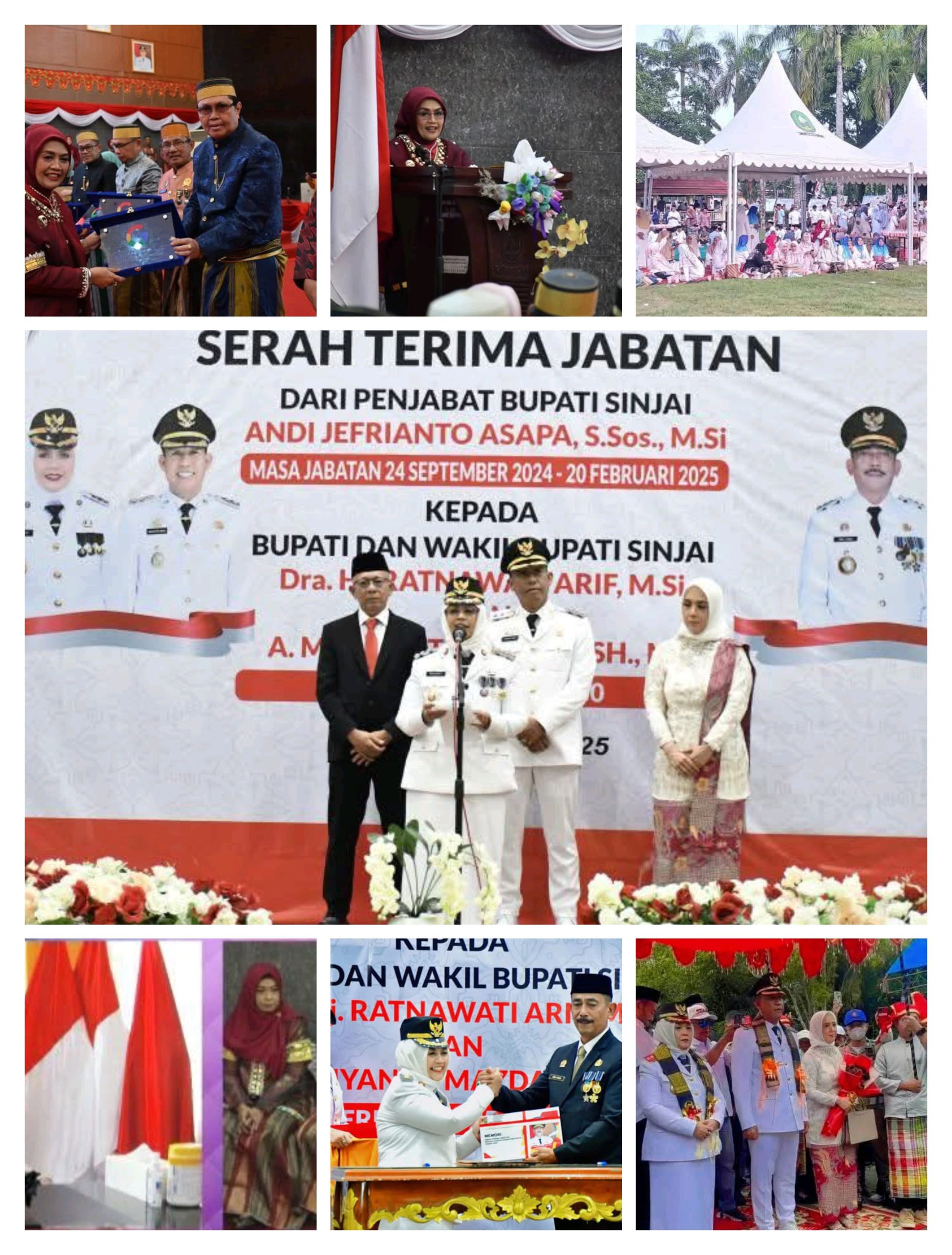 Dari Penjemputan Hingga Penyampaian Visi Misi di Peringatan HJS Ke 61 Bupati dan Wabup Sinjai Hadir “Sama-Samaki” Bangun Sinjai.