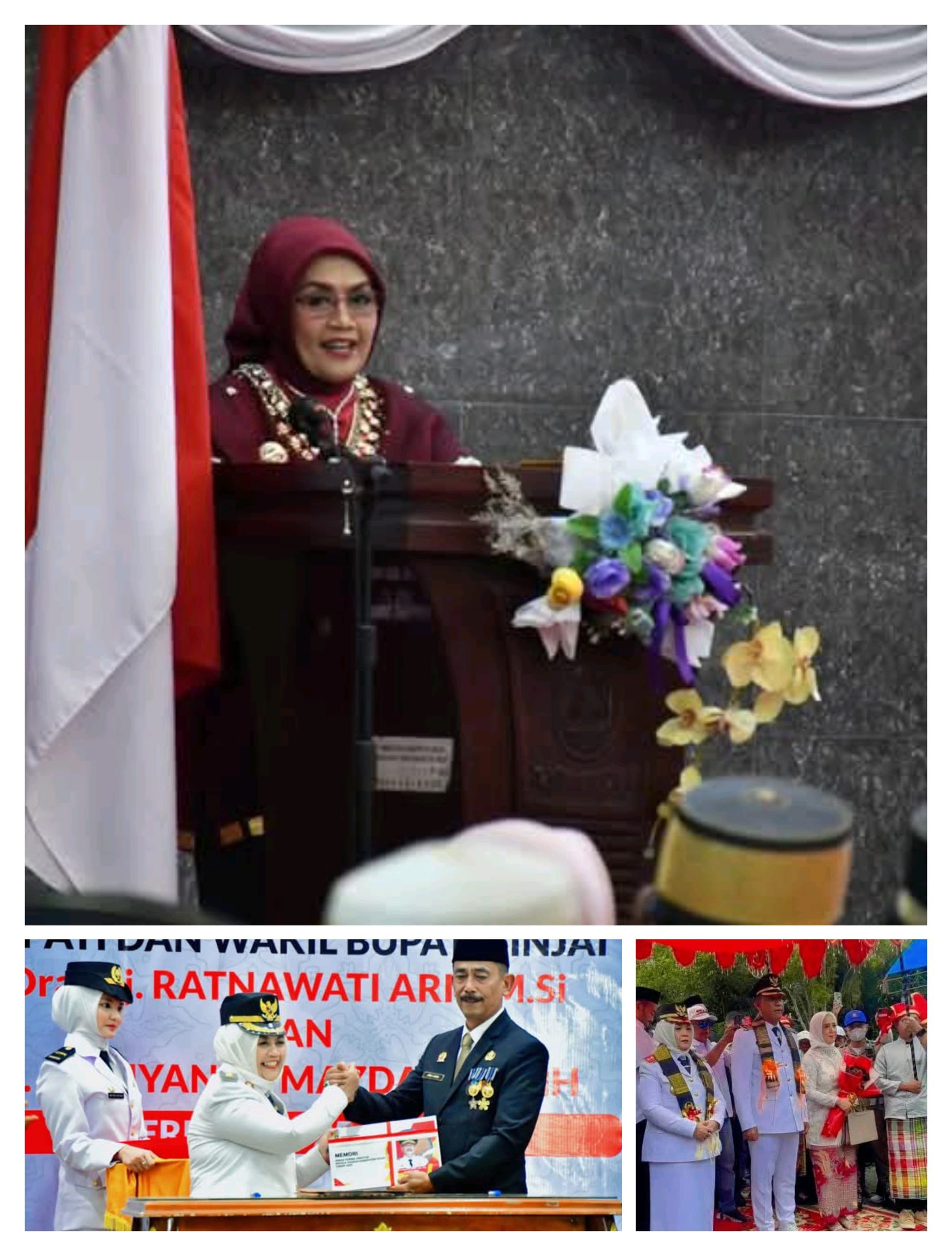 Peringatan HJS Ke 61 Bupati dan Wabup Sinjai Hadir “Sama-Samaki” Bangun Sinjai.