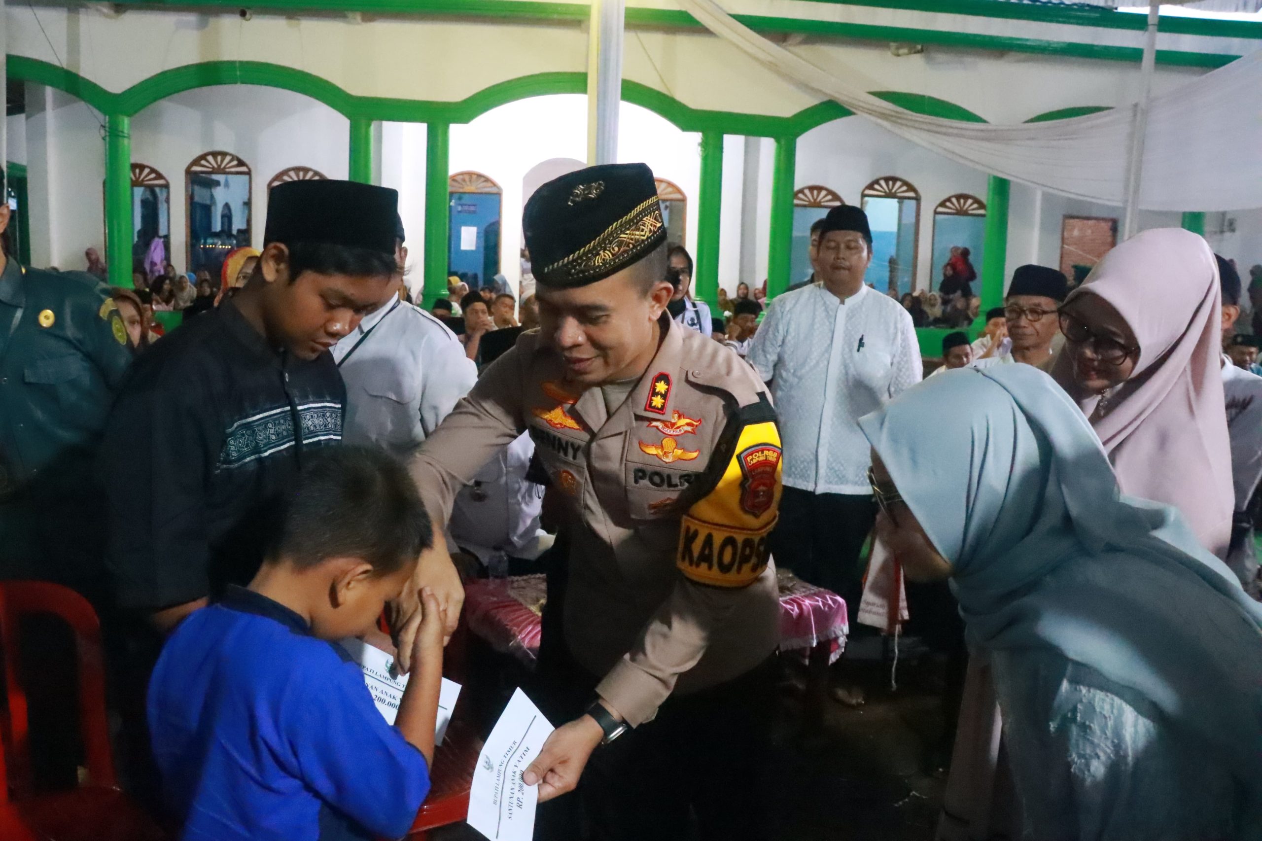 Kapolres Lampung Timur Ikuti Safari Ramadhan Bersama Forkopimda