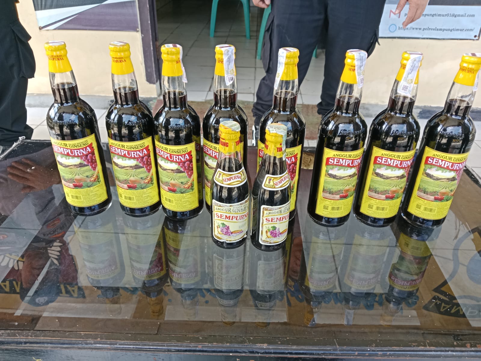 Ops Cempaka Krakatau 2025, Polres Lampung Timur Razia Tempat Perdagangan Minuman Keras dan Petasan