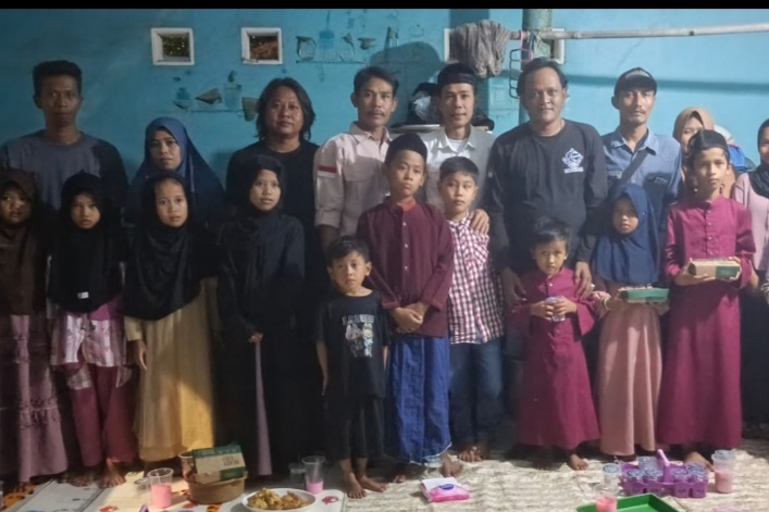 LSM GPPAM kota Serang Buka Bersama Dan Memberikan Santunan Anak Yatim Piatu